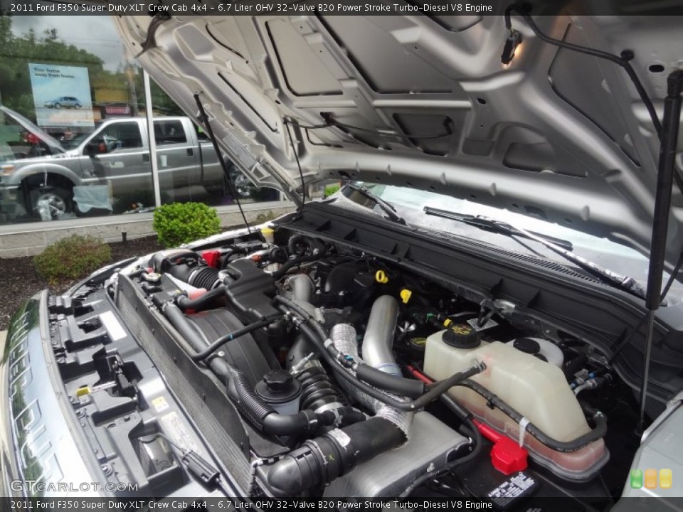 6.7 Liter OHV 32-Valve B20 Power Stroke Turbo-Diesel V8 Engine for the 2011 Ford F350 Super Duty #65965920