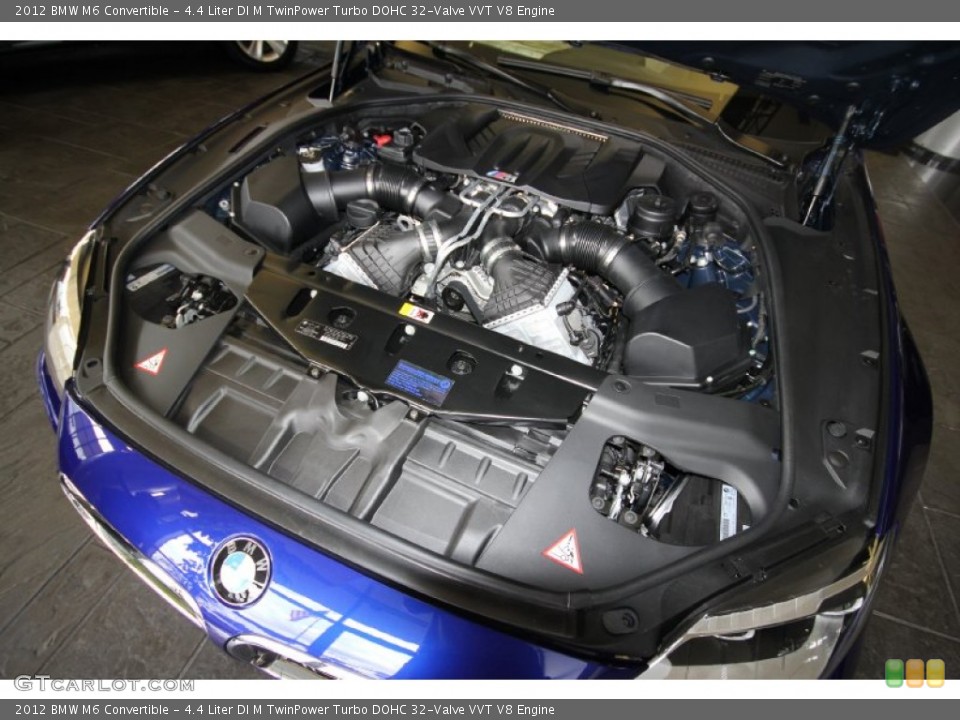 4.4 Liter DI M TwinPower Turbo DOHC 32-Valve VVT V8 Engine for the 2012 BMW M6 #65988924