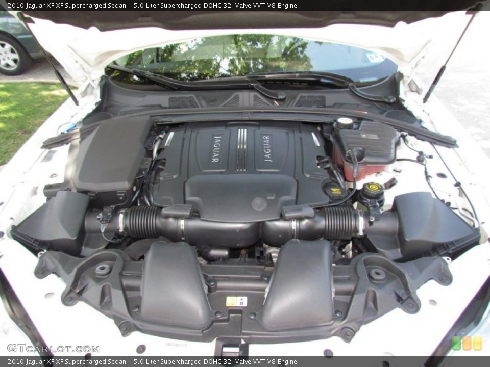 5.0 Liter Supercharged DOHC 32-Valve VVT V8 Engine for the 2010 Jaguar XF #65991027