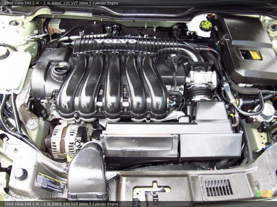 2.4L DOHC 20V VVT Inline 5 Cylinder Engine for the 2008 Volvo S40 #65995197