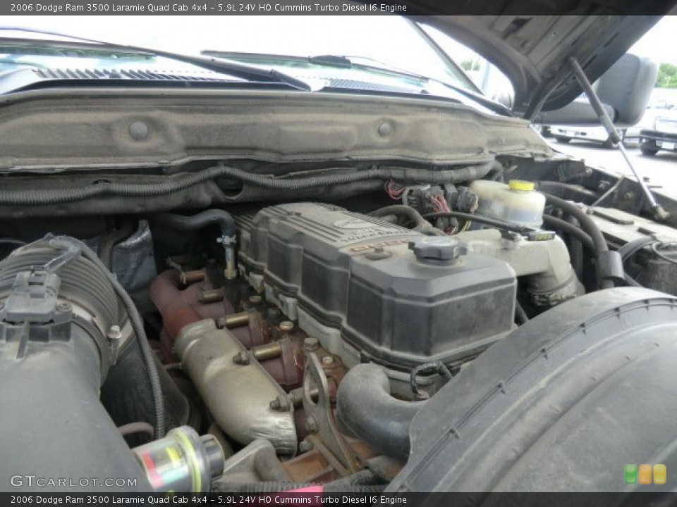 5.9L 24V HO Cummins Turbo Diesel I6 Engine for the 2006 Dodge Ram 3500 #65997588