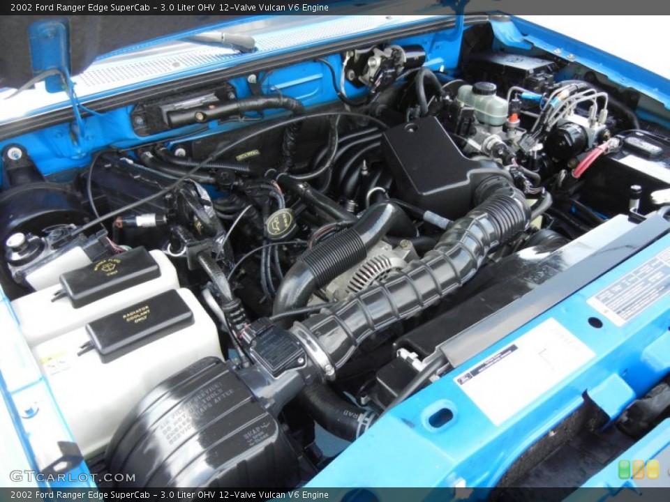 3.0 Liter OHV 12-Valve Vulcan V6 Engine for the 2002 Ford Ranger #66036123