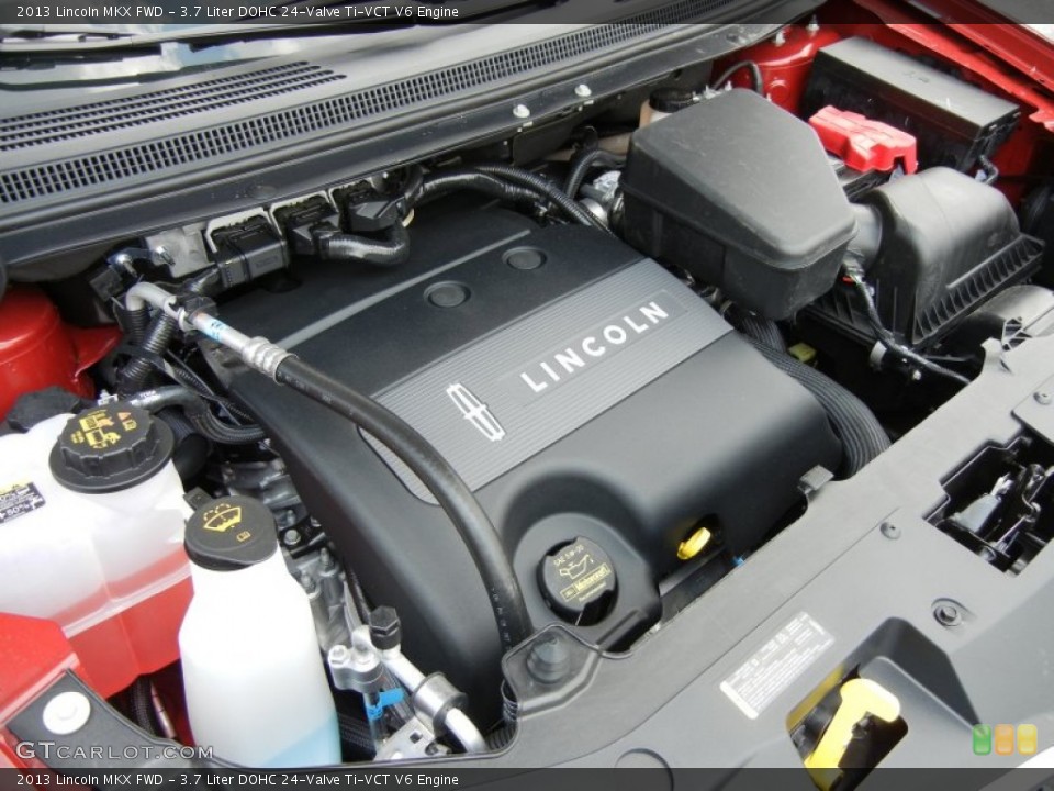 3.7 Liter DOHC 24-Valve Ti-VCT V6 Engine for the 2013 Lincoln MKX #66036609