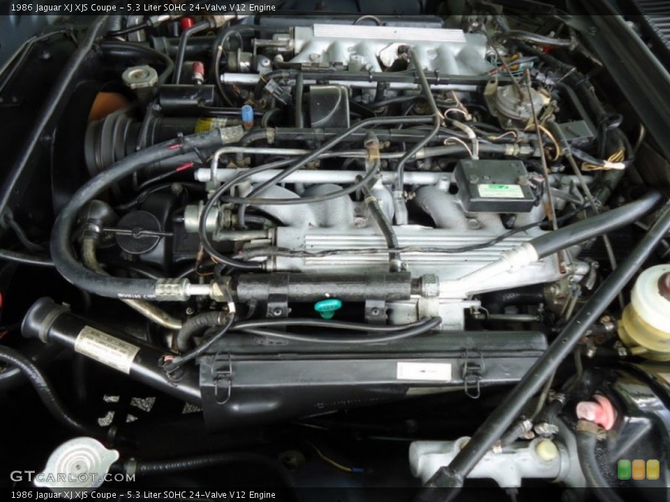 5.3 Liter SOHC 24-Valve V12 Engine for the 1986 Jaguar XJ #66069131