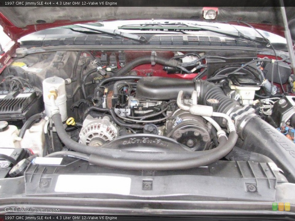 4.3 Liter OHV 12-Valve V6 Engine for the 1997 GMC Jimmy #66076660