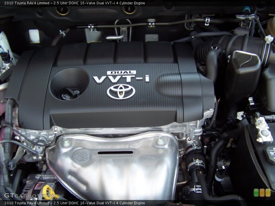 2.5 Liter DOHC 16-Valve Dual VVT-i 4 Cylinder Engine for the 2010 Toyota RAV4 #66078579
