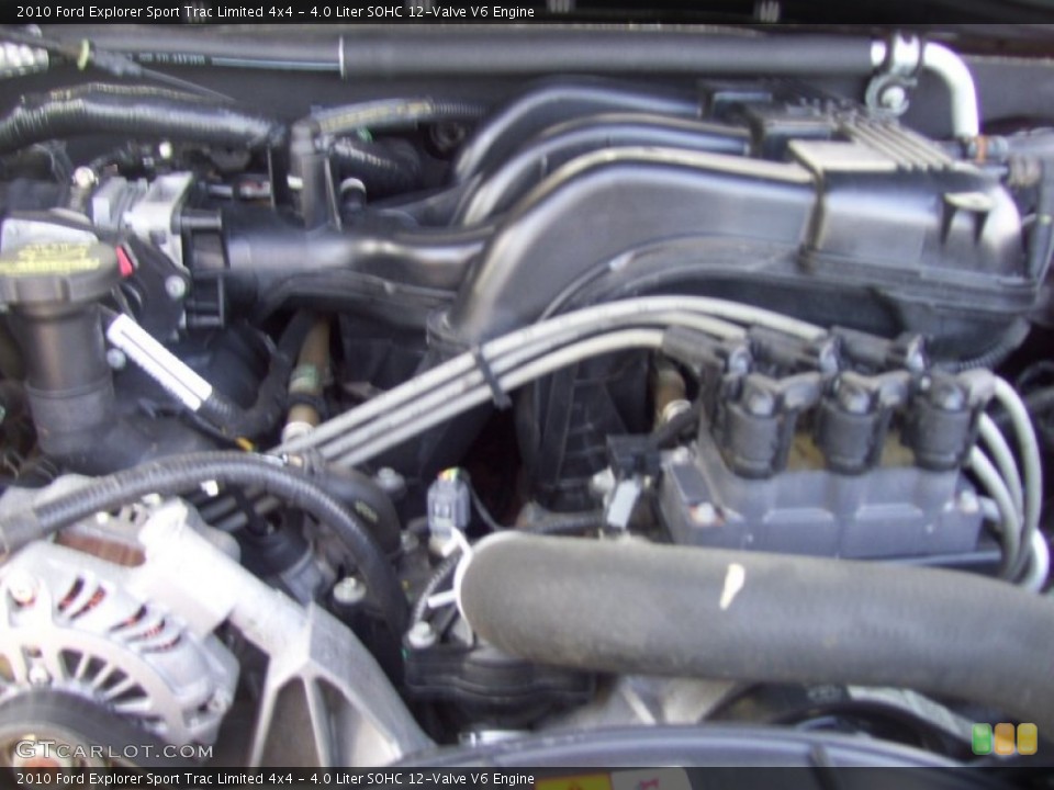 4.0 Liter SOHC 12Valve V6 Engine for the 2010 Ford