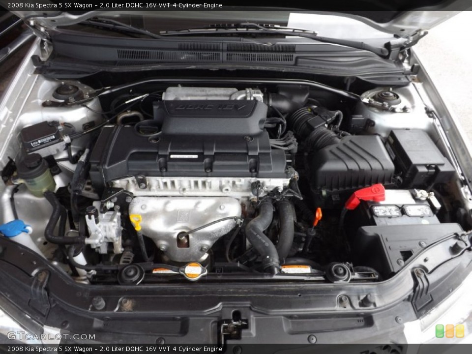 2.0 Liter DOHC 16V VVT 4 Cylinder Engine for the 2008 Kia Spectra #66093879