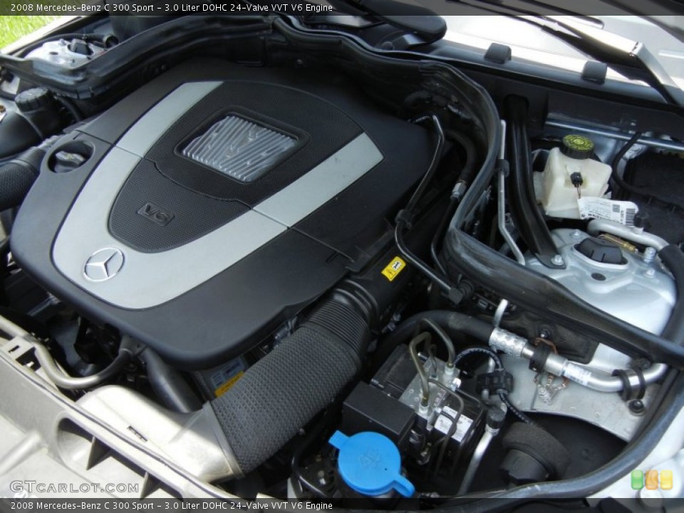 3.0 Liter DOHC 24-Valve VVT V6 Engine for the 2008 Mercedes-Benz C #66095674