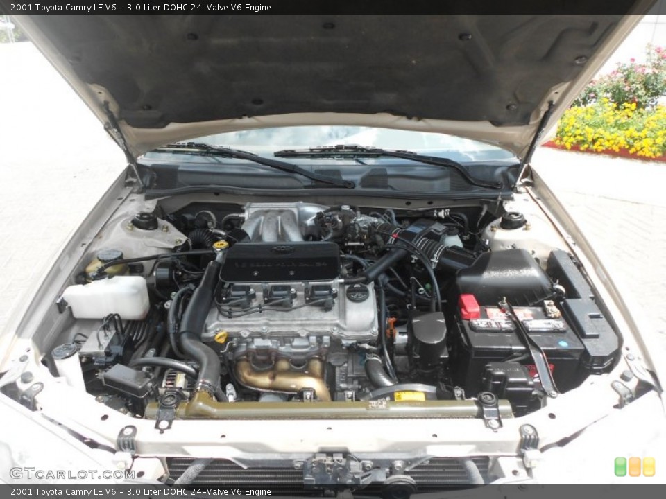 3.0 Liter DOHC 24-Valve V6 Engine for the 2001 Toyota Camry #66104853