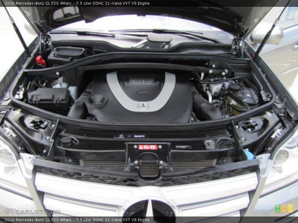 5.5 Liter DOHC 32-Valve VVT V8 Engine for the 2010 Mercedes-Benz GL #66108201