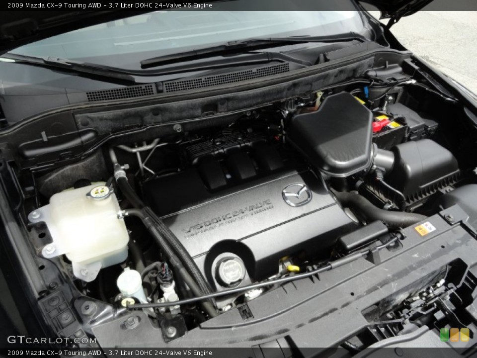 3.7 Liter DOHC 24-Valve V6 Engine for the 2009 Mazda CX-9 #66116109