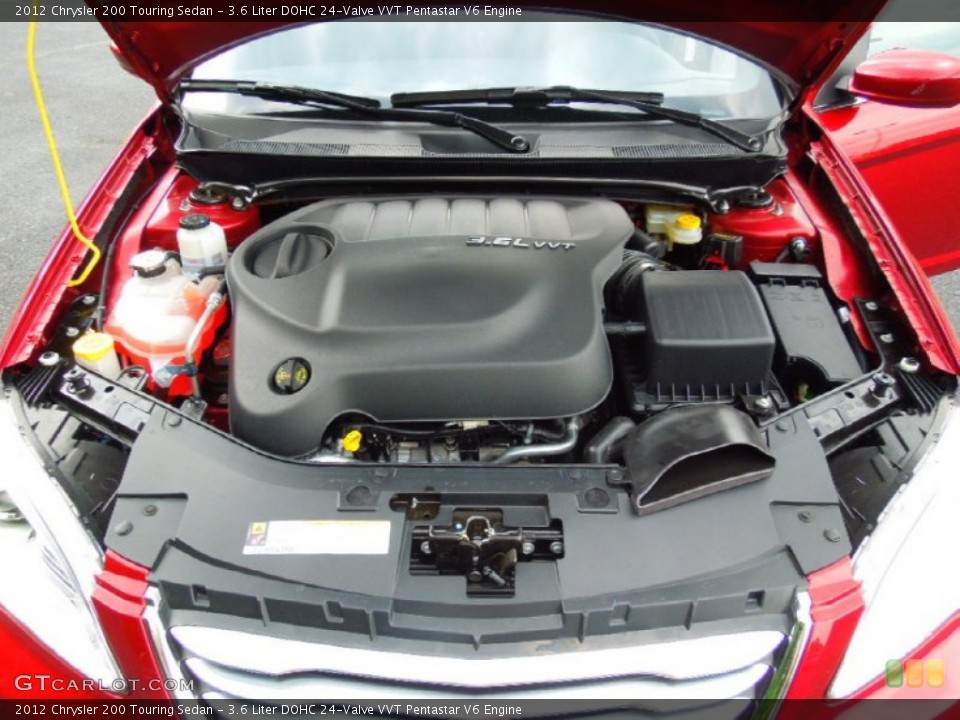 3.6 Liter DOHC 24-Valve VVT Pentastar V6 Engine for the 2012 Chrysler 200 #66118758