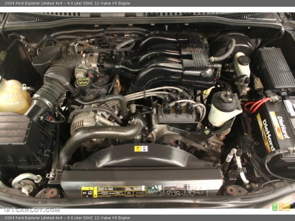 4.0 Liter SOHC 12-Valve V6 Engine for the 2004 Ford Explorer #66119805