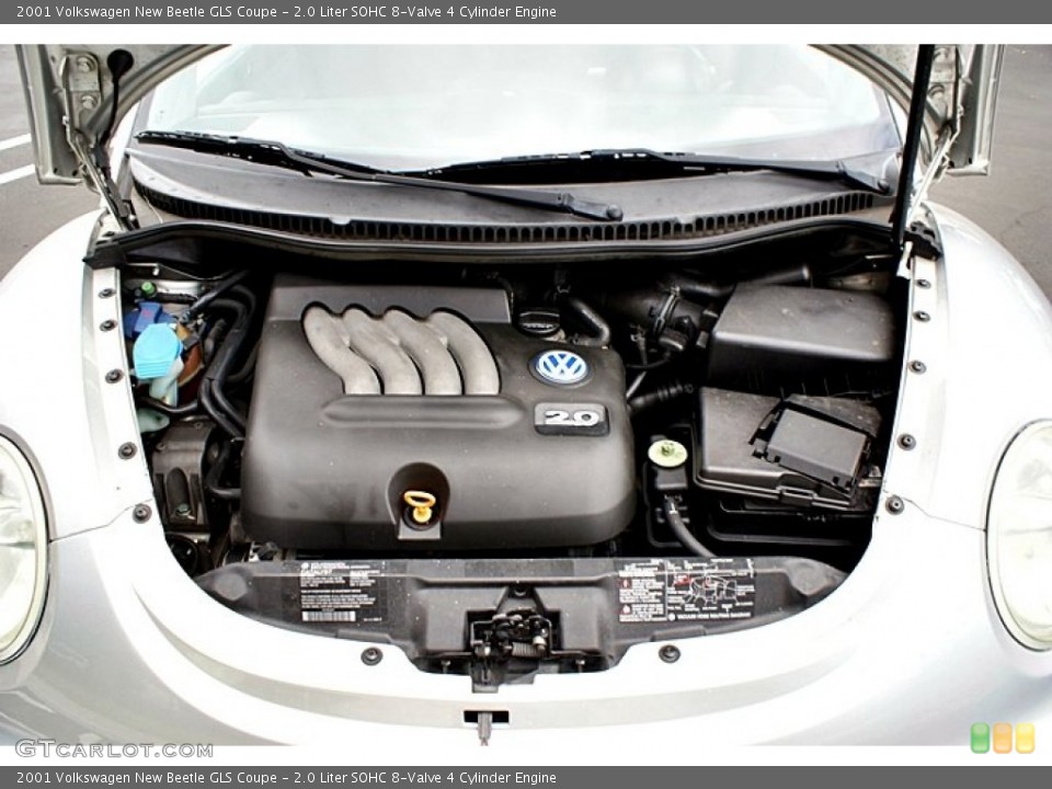 2.0 Liter SOHC 8-Valve 4 Cylinder Engine for the 2001 Volkswagen New Beetle #66132218