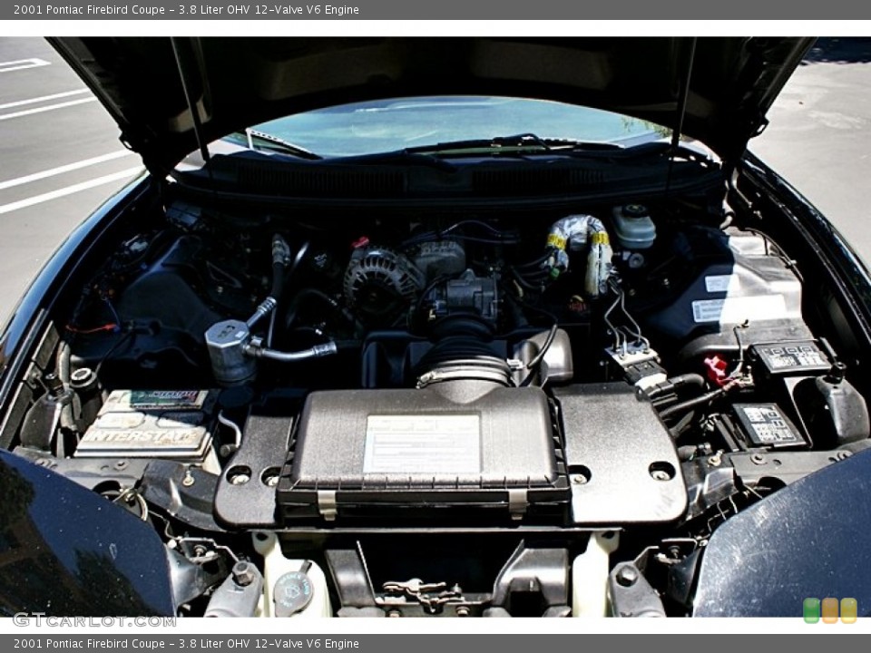 3.8 Liter OHV 12-Valve V6 Engine for the 2001 Pontiac Firebird #66133754