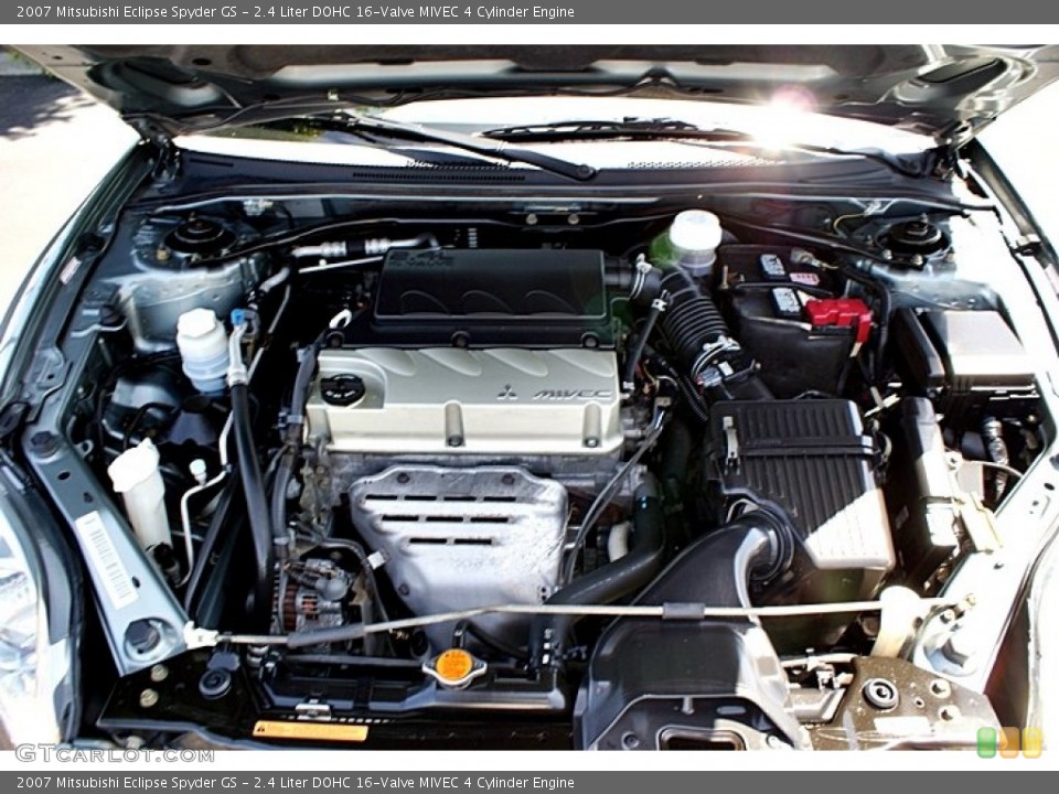 2.4 Liter DOHC 16-Valve MIVEC 4 Cylinder Engine for the 2007 Mitsubishi Eclipse #66135356