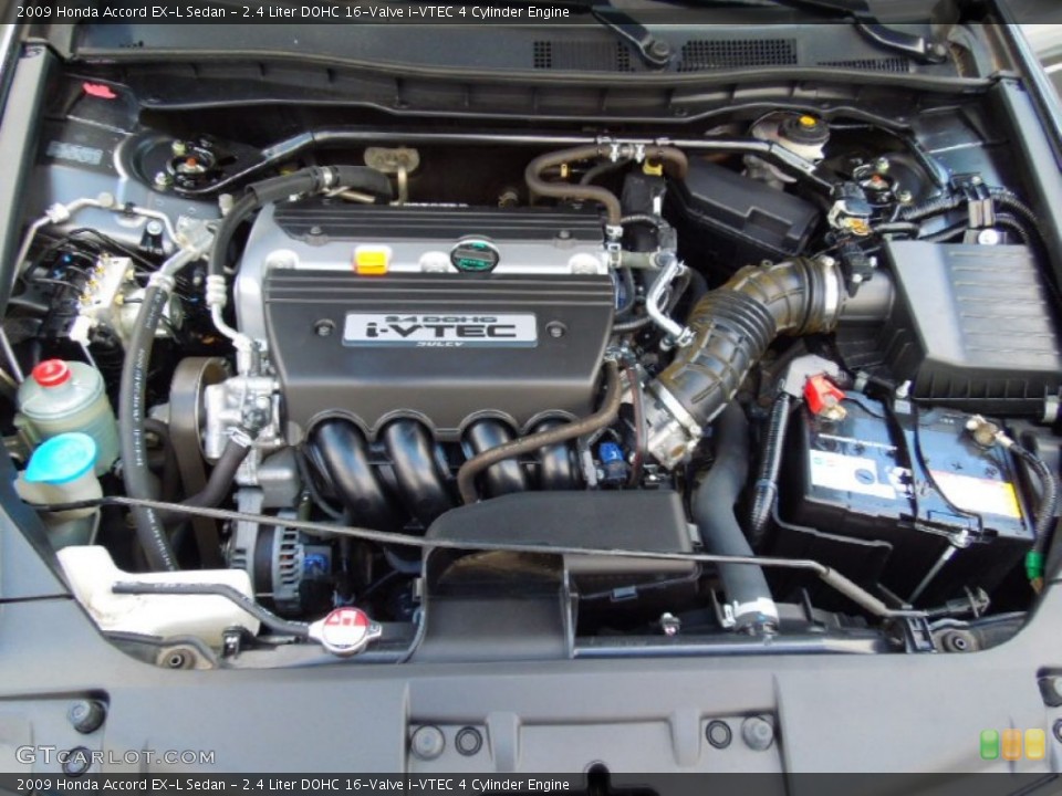 2.4 Liter DOHC 16-Valve i-VTEC 4 Cylinder Engine for the 2009 Honda Accord #66135473