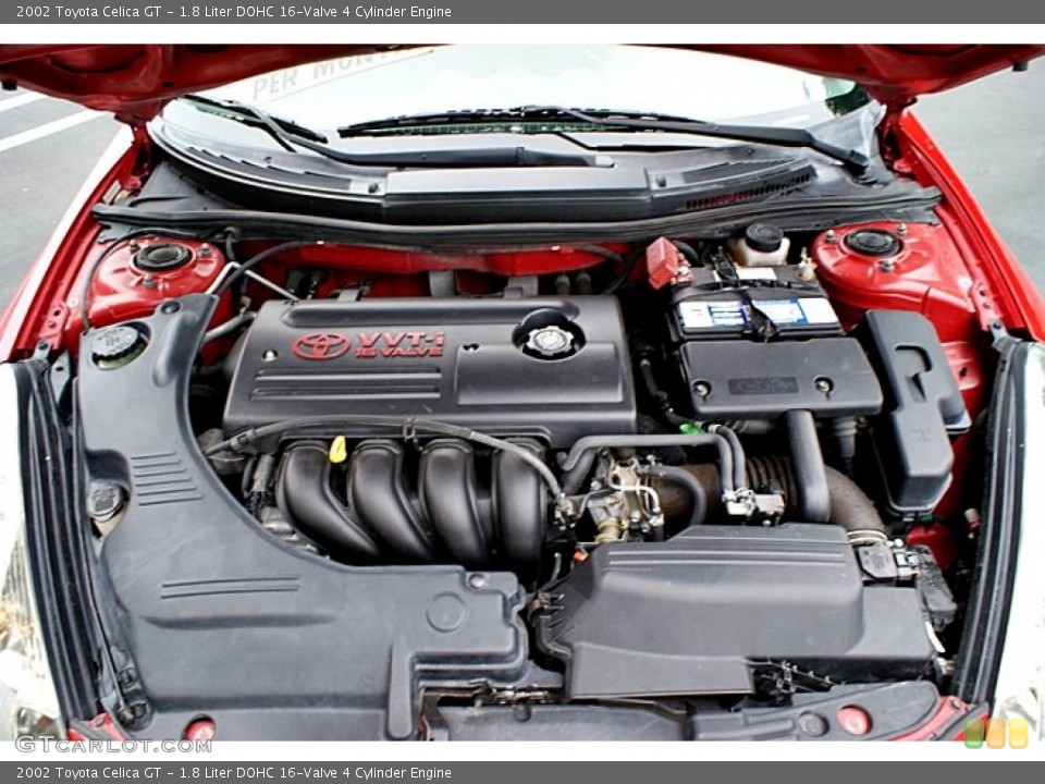 1.8 Liter DOHC 16-Valve 4 Cylinder Engine for the 2002 Toyota Celica #66138752