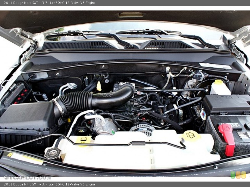 3.7 Liter SOHC 12-Valve V6 Engine for the 2011 Dodge Nitro #66146471