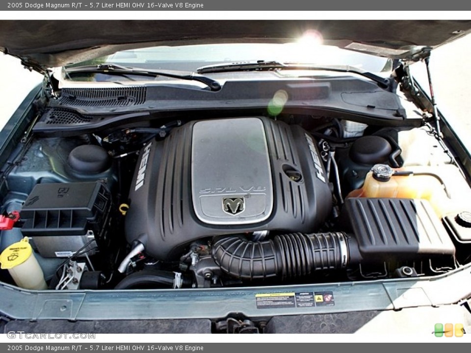 5.7 Liter HEMI OHV 16-Valve V8 Engine for the 2005 Dodge Magnum #66151475