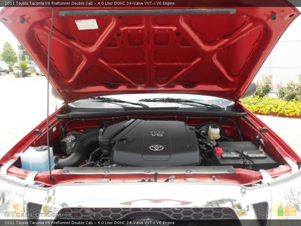 4.0 Liter DOHC 24-Valve VVT-i V6 Engine for the 2011 Toyota Tacoma #66152063