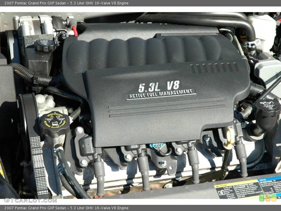 5.3 Liter OHV 16-Valve V8 Engine for the 2007 Pontiac Grand Prix #6615291