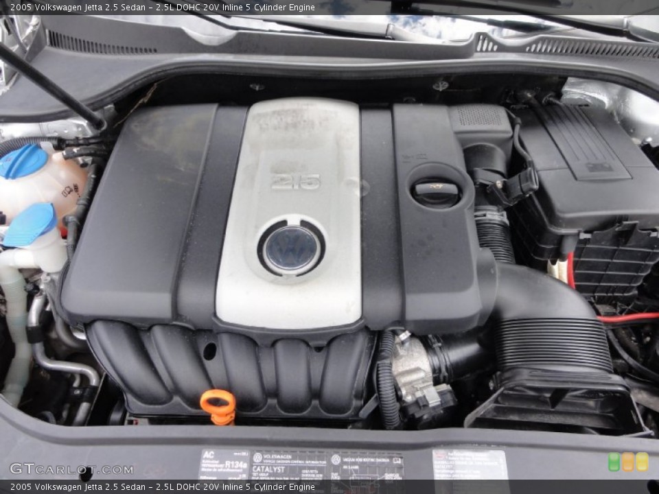 2.5L DOHC 20V Inline 5 Cylinder Engine for the 2005 Volkswagen Jetta #66162068