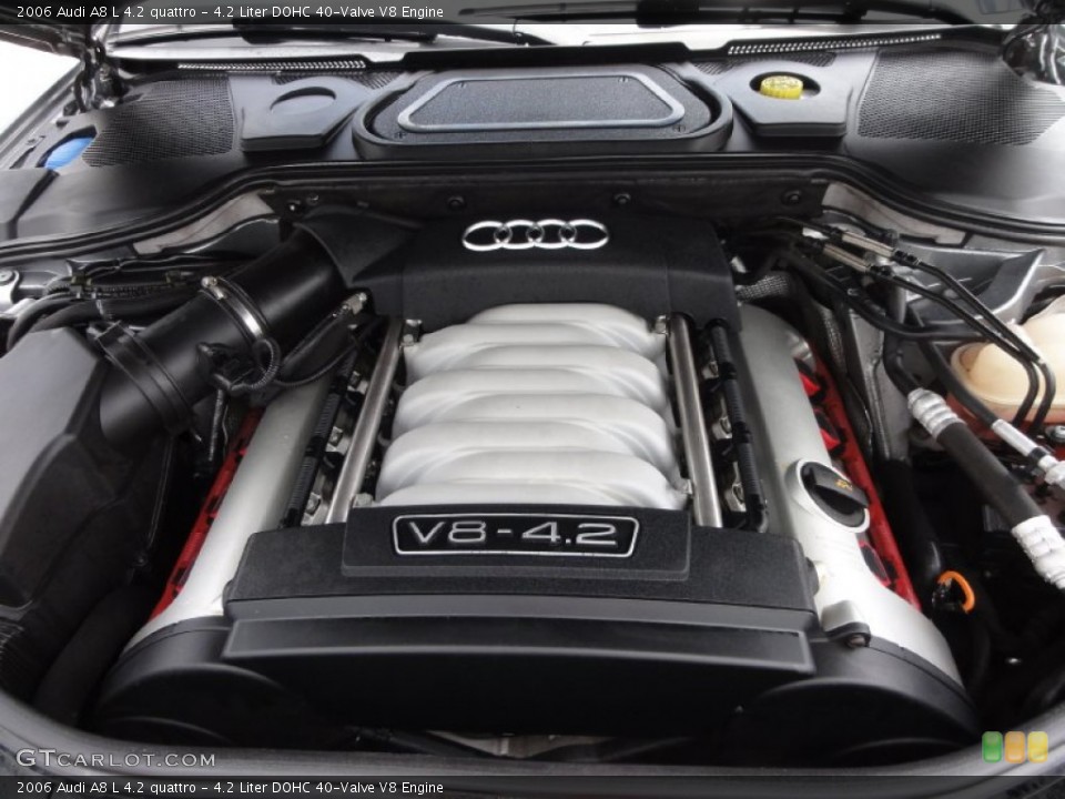 4.2 Liter DOHC 40-Valve V8 Engine for the 2006 Audi A8 #66163073