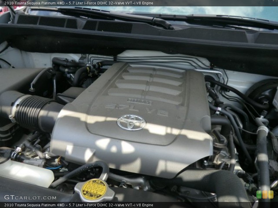5.7 Liter i-Force DOHC 32-Valve VVT-i V8 Engine for the 2010 Toyota Sequoia #66175997