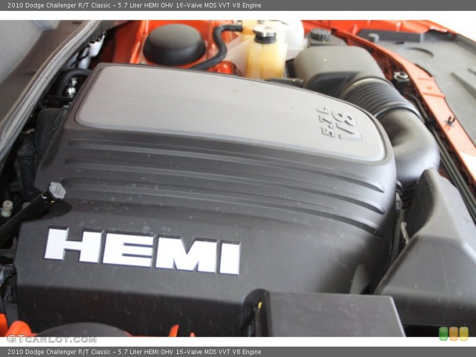 5.7 Liter HEMI OHV 16-Valve MDS VVT V8 Engine for the 2010 Dodge Challenger #66181964