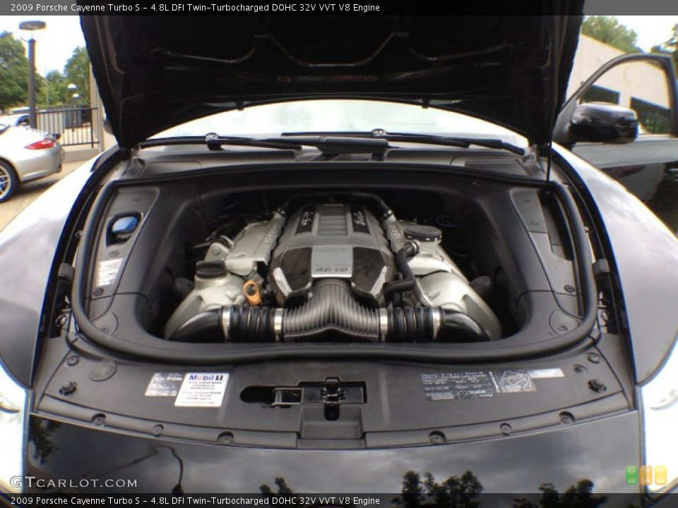 4.8L DFI Twin-Turbocharged DOHC 32V VVT V8 2009 Porsche Cayenne Engine
