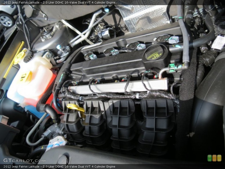 2.0 Liter DOHC 16-Valve Dual VVT 4 Cylinder Engine for the 2012 Jeep Patriot #66208495