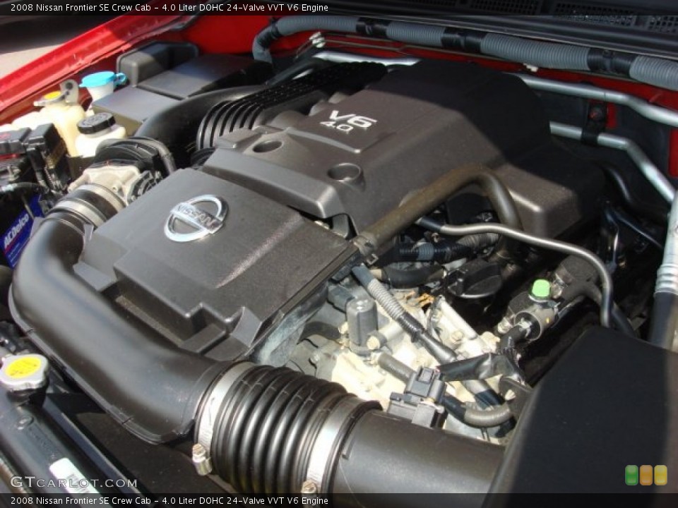 4.0 Liter DOHC 24-Valve VVT V6 Engine for the 2008 Nissan Frontier #66211228