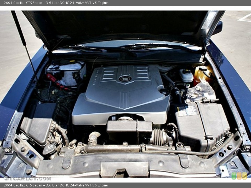 3.6 Liter DOHC 24-Valve VVT V6 2004 Cadillac CTS Engine