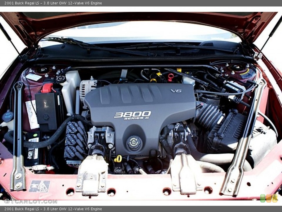 3.8 Liter OHV 12-Valve V6 Engine for the 2001 Buick Regal #66214552