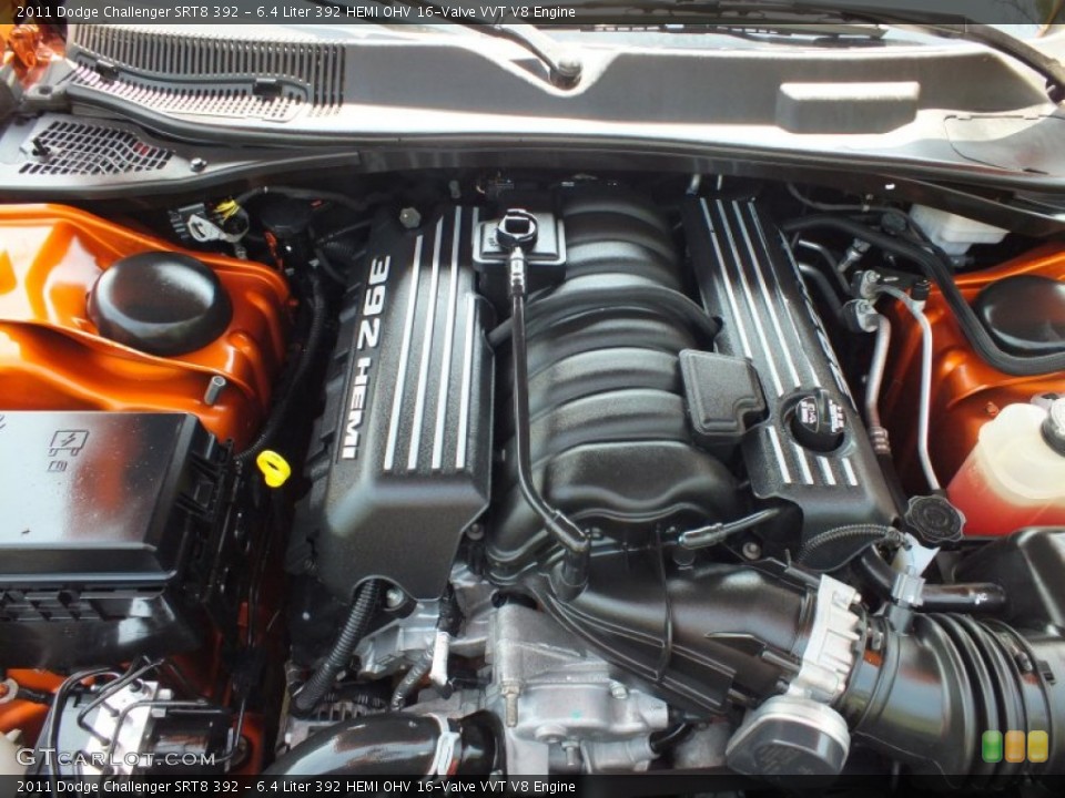 6.4 Liter 392 HEMI OHV 16-Valve VVT V8 Engine for the 2011 Dodge Challenger #66217990