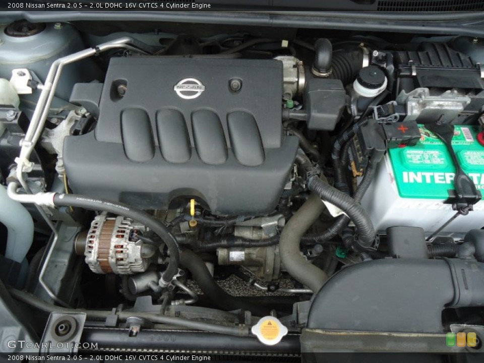 2.0L DOHC 16V CVTCS 4 Cylinder Engine for the 2008 Nissan Sentra #66218344