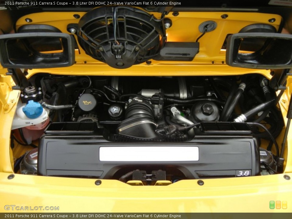 3.8 Liter DFI DOHC 24-Valve VarioCam Flat 6 Cylinder Engine for the 2011 Porsche 911 #66237761