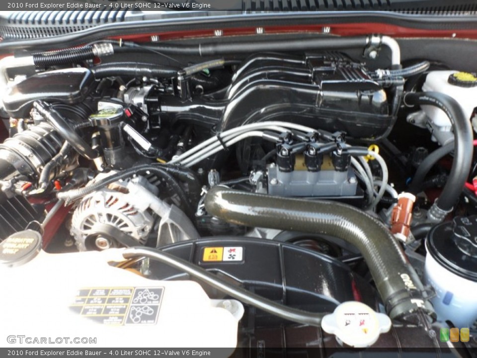 4.0 Liter SOHC 12-Valve V6 Engine for the 2010 Ford Explorer #66244795