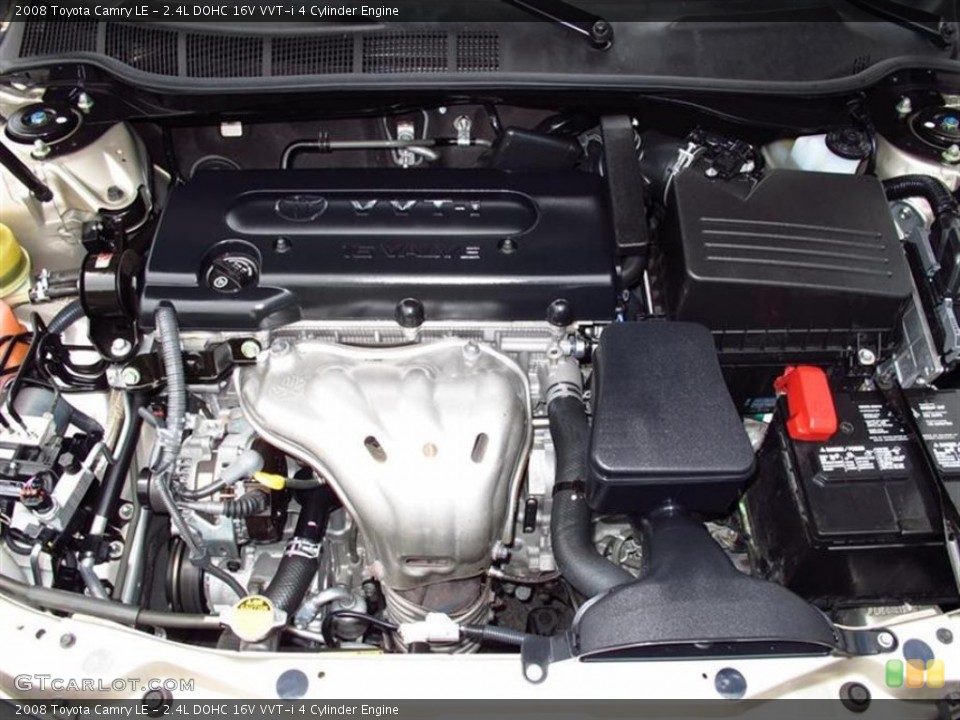 2.4L DOHC 16V VVT-i 4 Cylinder Engine for the 2008 Toyota Camry #66246078