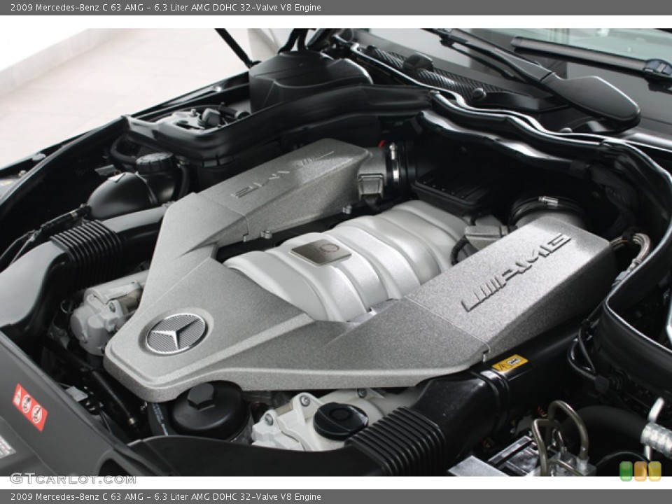 6.3 Liter AMG DOHC 32-Valve V8 Engine for the 2009 Mercedes-Benz C #66248684