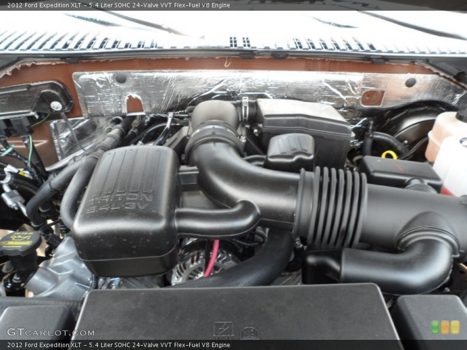 5.4 Liter SOHC 24-Valve VVT Flex-Fuel V8 Engine for the 2012 Ford Expedition #66252195