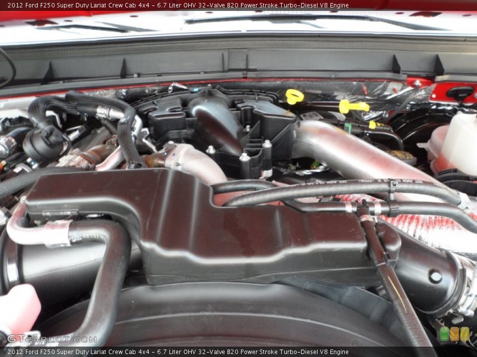 6.7 Liter OHV 32-Valve B20 Power Stroke Turbo-Diesel V8 Engine for the 2012 Ford F250 Super Duty #66253202