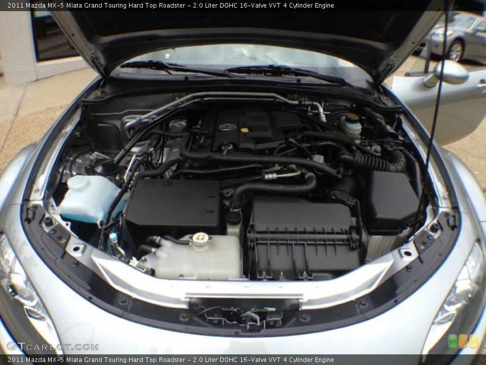 2.0 Liter DOHC 16-Valve VVT 4 Cylinder 2011 Mazda MX-5 Miata Engine