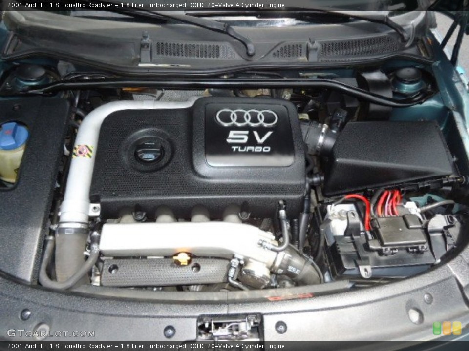 1.8 Liter Turbocharged DOHC 20-Valve 4 Cylinder Engine for the 2001 Audi TT #66264165
