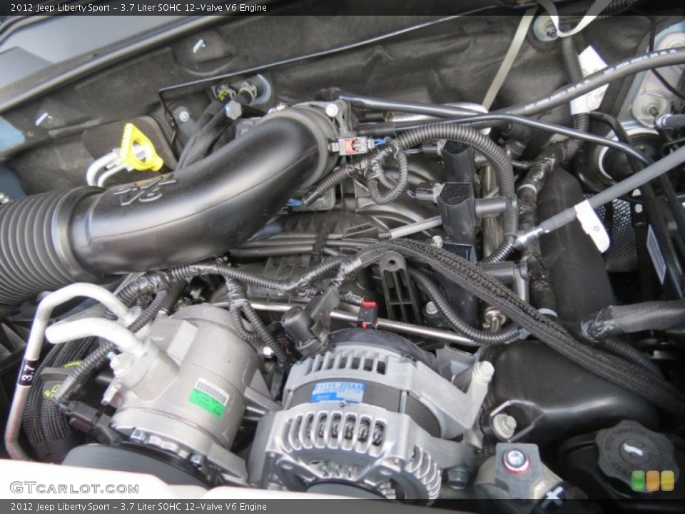 3.7 Liter SOHC 12-Valve V6 Engine for the 2012 Jeep Liberty #66268923