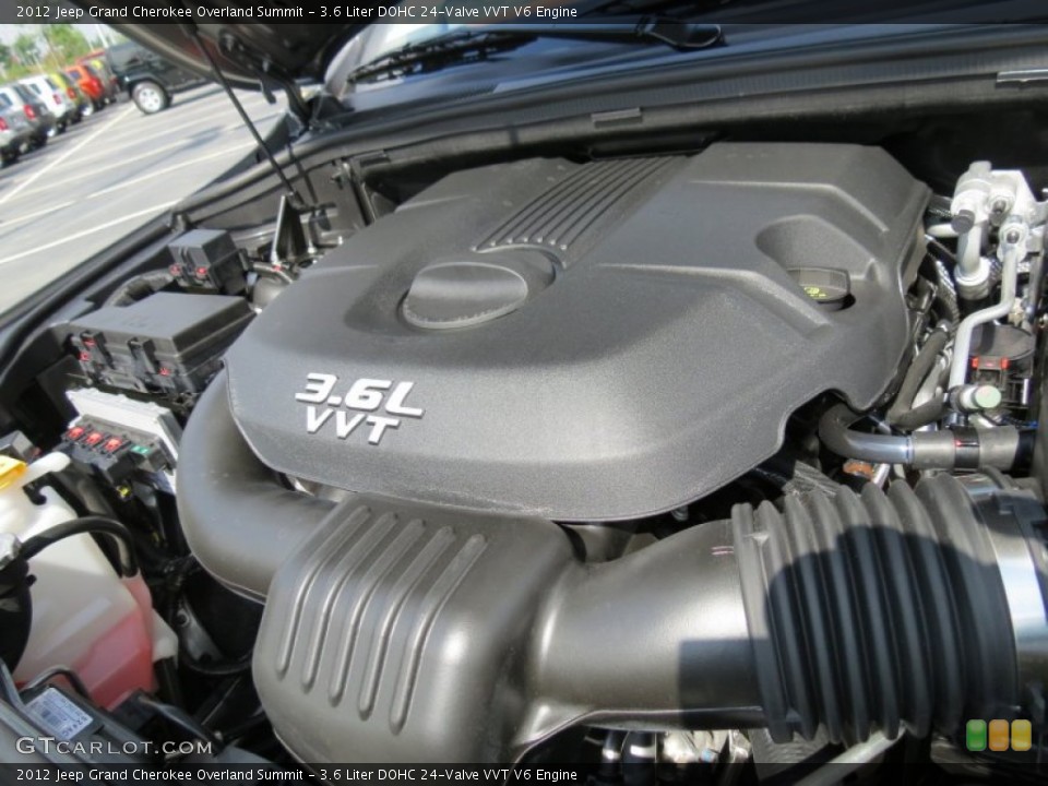 3.6 Liter DOHC 24-Valve VVT V6 Engine for the 2012 Jeep Grand Cherokee #66269103