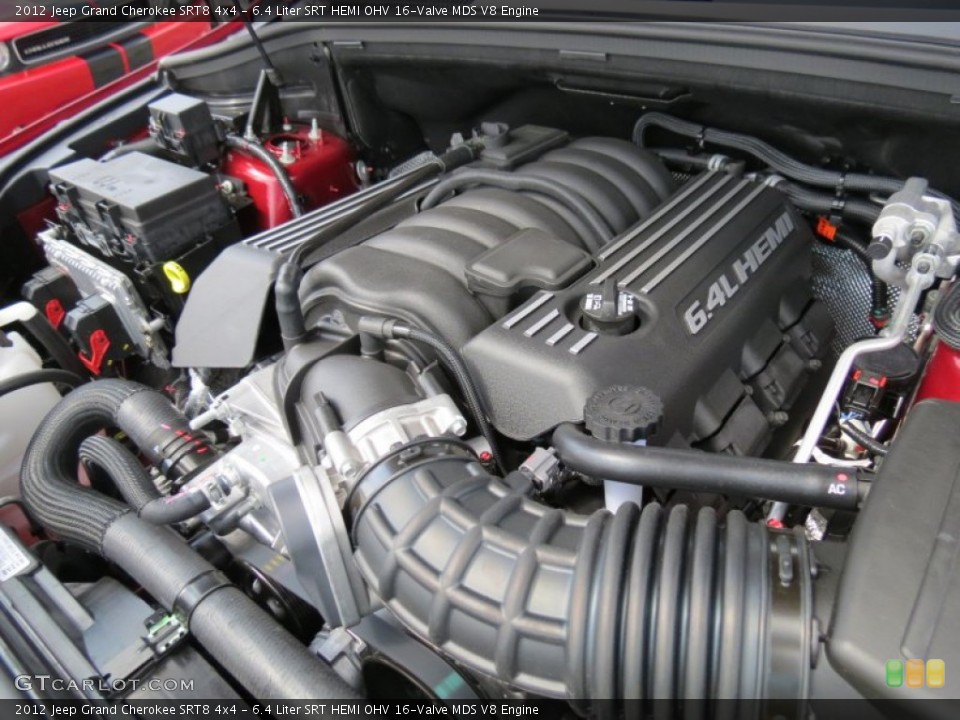 6.4 Liter SRT HEMI OHV 16-Valve MDS V8 Engine for the 2012 Jeep Grand Cherokee #66269367