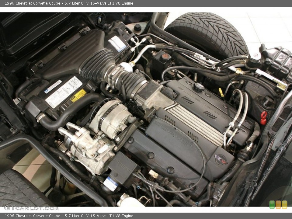 5.7 Liter OHV 16-Valve LT1 V8 Engine for the 1996 Chevrolet Corvette #66270490